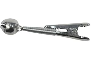 YORK FISHING Angel Glöckchen York Bissanzeiger Aalglocke mit Klemme Angelzubehör 10Stk Set