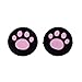 Price comparison product image TAOtTAO 1 Pairs Cat's Paw Silicone Gel Thumb Grips Caps For Nintendo Switch Controller (pink)