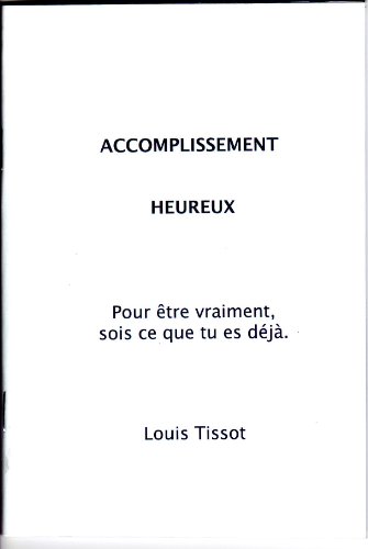 ACCOMPLISSEMENT HEUREUX