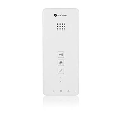 Smartwares Interphone intérieur Smartwares DIC-21102 – 2 voies audio – Installation bifilaire facile – 52 mélodies – Extension pour votre interphone Smartwares DIC-211