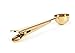 Produktbild Gudelaa 2 in 1 Kaffeeklammer Löffel Golden Edelstahl Verschluss Clip Kaffeebohne Messlöffel mit Clip nordischen Stil