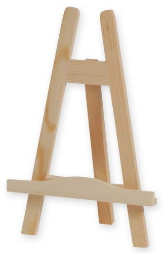 Tisch - Staffelei, 24,5 cm, 8 Stck aus Holz