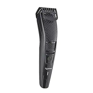 Lifelong Trimmer- 45 Minutes Runtime; 20 Length Settings | Cordless, Rechargeable Trimmer with 1 Year Warranty (LLPCM13, Black)