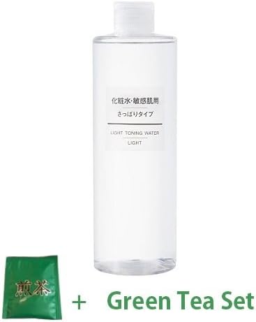 Nmark Muji Sensitive Skin Lotion Large Capacity 400ml - Clear (Green Tea Set)