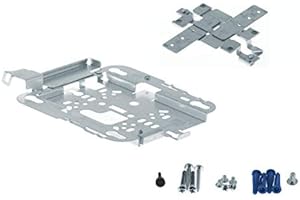 RW ROUTERSWHOLESALE RoutersWholesale Soporte de Montaje Cisco Aironet Compatible Air-Ap-Bracket-2 = con Rejilla de Techo EMPOTRADA Clip Air-Ap-T-Rail-R =
