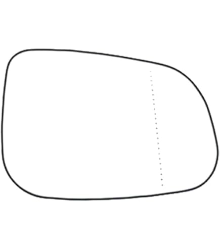TYC 337-0087-1 Cristal De Espejo Retrovisor Exterior Convexo