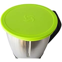 Wundermix Couvercle en silicone pour Thermomix TM6/TM5/TM31 Vert Ø 20 cm
