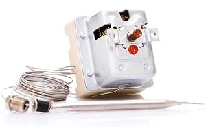 CATERSPARESUK E.G.O. 55.32574.010 Capillary Tube Temperature Limiter up to 360°C 3-Pin