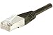 Produktbild Patchkabel F/UTP, CAT.6, schwarz, 1,0 m