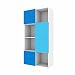 Unicos Jasper Wall Display Unit in Dark Blue, Light Blue And White RS.11299.00