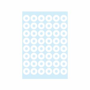 Preisvergleich Produktbild 10 x HERMA Verstärkungsringe 12mm selbstklebend weiß VE=240 Stück