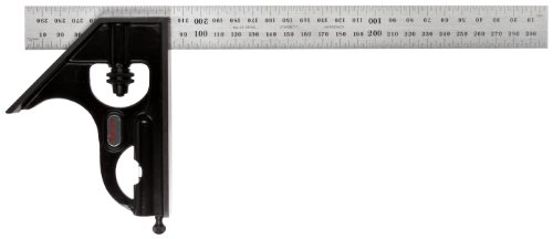 Starrett, Squadra combinata con elemento angolare, sistema metrico, 300 mm - 33MH-300