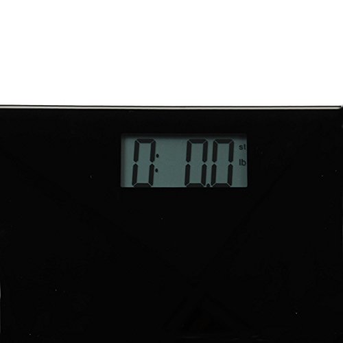 Hanson HX6000 Slim Personenwaage, elektronisch, Glas, Schwarz - 2