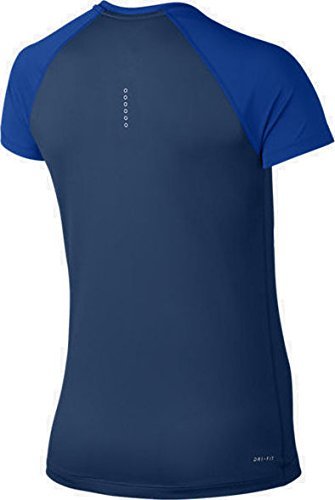 Nike W nk Dry Miler v-neck T-Shirt, Damen - 2