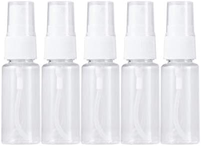 FRCOLOR 20ml Transparent Plastic Liquid Spray Bottles Refillable Empty Containers (100PCS)