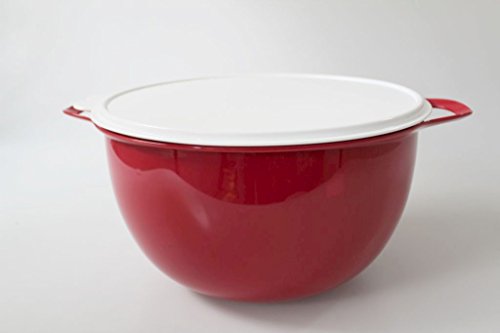 TUPPERWARE Rührschüssel Maximilian 10,0 L rot Schüssel peng Partybombe Salatbar - 7
