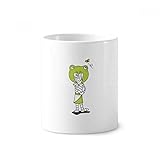 DIYthinker Egipto momia Horus rana sombrero soporte de cerámica taza del cepillo de dientes de...