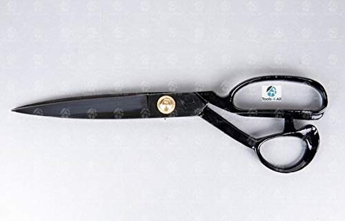 Tools-4-All High Grade Western Fashion Clothing Scissors (Black) (9")