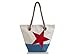 Produktbild 727 Sailbags Legende-Dacron Hit Light Blue, Star Red - LEGDBPAROUET Segeltuchtasche Unikat