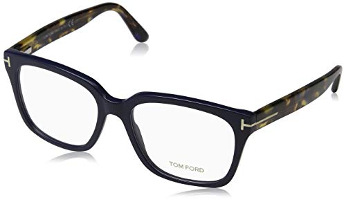 Preisvergleich Produktbild Tom Ford Unisex-Erwachsene Ft5477 Brillengestelle, Blau (BLU LUC), 58