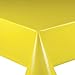 Produktbild Wachstuch Breite 100 cm Länge wählbar - Glatt UNI Gelb Lack - Größe ECKIG 100 x 160 bzw. 160x100 cm abwaschbare Tischdecke