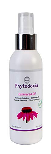 Olio di Echinacea 125 ml spray | Idratante Anti Aging Anti Rughe | Macerato in Olio di Mandorle Dolci e Germe di Grano