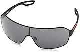 Protective case included Prada Linea Rossa 0Ps 52Qs gafas de sol, Negro, única para Hombre