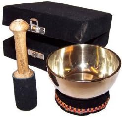 Large Boxed Singing Bowl Set Meditation-Beater And Mat