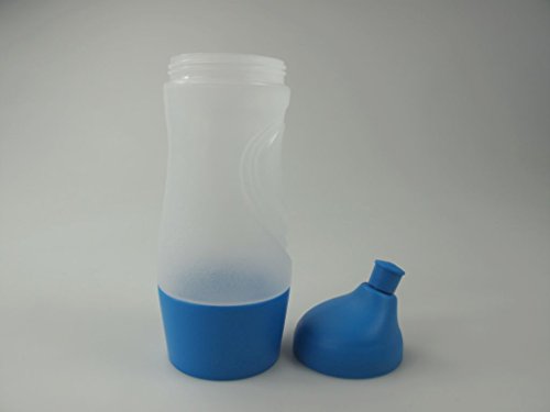 TUPPERWARE Sportfreund klein 415 ml blau C93 Sportflasche Trinkflasche Flasche 7643 - 2