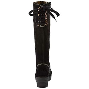 Fly London Women's Yust Oil Suede Boots Ankle Boots, Black, 4UK (EU: 37)