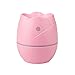 Produktbild Time Cover USB Rose Mini Luftbefeuchter Schwangere Frauen Baby zu Hause leise Schlafzimmer Feuchtigkeits Luftreiniger Luftbefeuchter Gerät Stress abbauen (rosa)