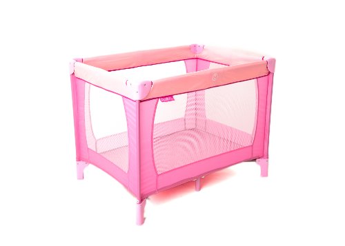 Red Kite Sleeptight Travel Cot (Pink)