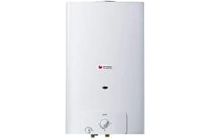 Hermann-Duval Scaldabagno Opalia C 14/1 LIX LOW NOX, 24KW, a Camera Aperta, a GPL, Bianco