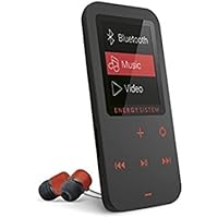 Energy Touch - Reproductor MP4 (Bluetooth, 8 GB, botones táctiles, radio FM, microSD), coral