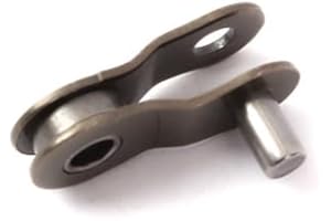 KHEBIKES KHE KMC BMX - Maglia a mezza catena per bicicletta, 1/2" x 3/32", colore nero, 4 g