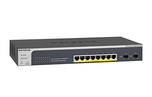 Netgear GS510TLP-100EUS 8-Port PoE Plus Gigabit Smart Managed Switch mit 2 SFP schwarz - 3