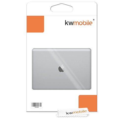 kwmobile Crystal Hülle für Apple MacBook Pro 13″ (ab 2016) Touchbar Hard Case – dünne durchsichtige transparente Schutzhülle Cover Tasche Transparent - 7