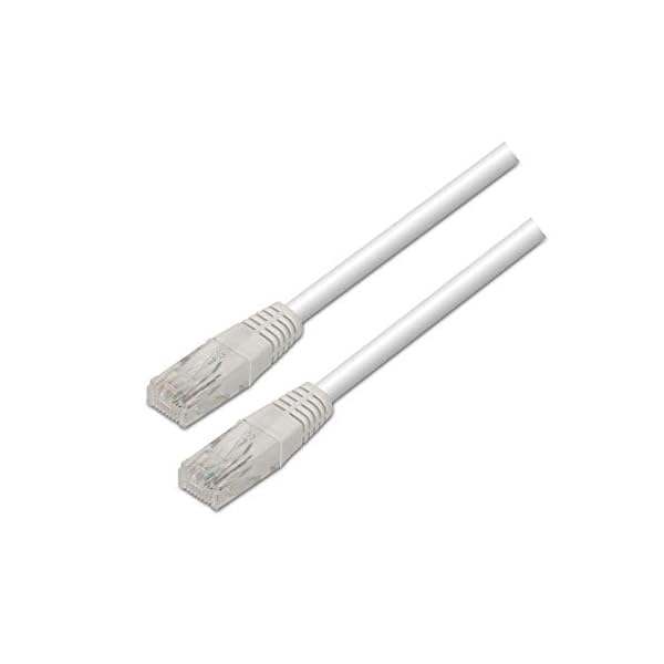 NanoCable 10.20.0402-W - Cable de red Ethernet RJ45 Cat.6 UTP AWG24, 100% cobre, Blanco, latiguillo de 2mts - Image 5