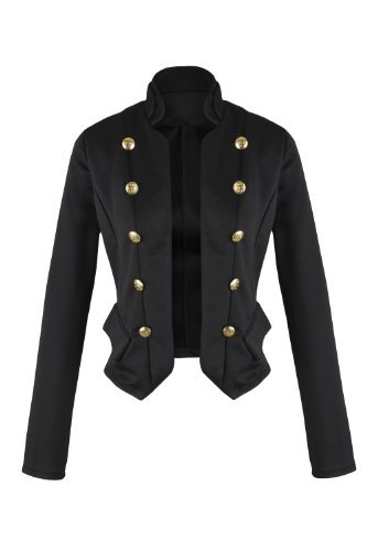 AO Retro Blazer Military Uniform Kurz Sakko Jacket