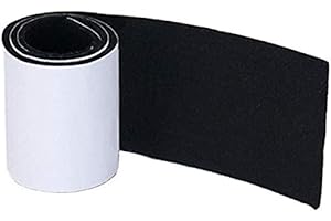 Circe-eu Heavy Duty Felt Pad Roll - DIY Self Adhesive Furniture Protection for Floors, Tables, Chairs, Black, 39.37'' x 3.93''