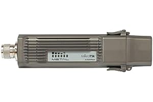 MikroTik Metal 52 ac with 720MHz CPU, 64MB RAM, 1 x Gigabit LAN, RBMETALG-52SHPACN (64MB RAM, 1 x Gigabit LAN, 1 x Built-in high Power 2.4/5GHz 802.11a/b/g/n/ac Wireless, RouterOS L4, Metal c)