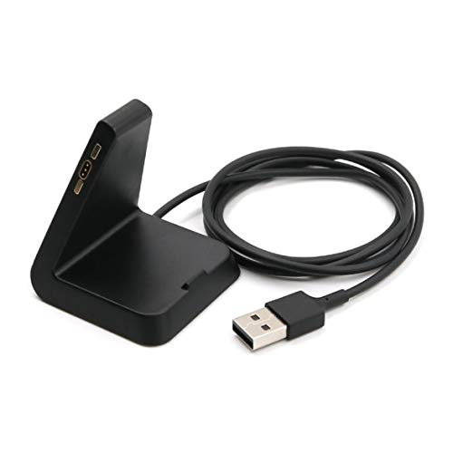 Preisvergleich Produktbild Kongqiabona Smartwatch Ladestation mit USB-Kabel Armband Ladegerät für Fitbit Ionic