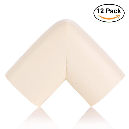 GWHOLE Set of 12 Baby Soft Safety Corner Protectors for Table, Desk and Furniture