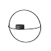 Produktbild Menu POV Circle Wandteelichthalter S, schwarz pulverbeschichteter Stahl H 12cm, Ø 20cm