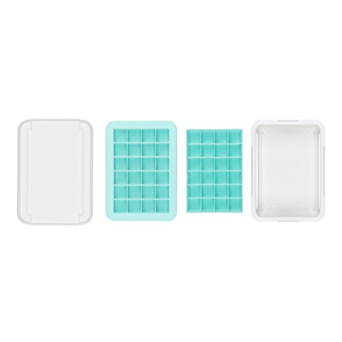 OXO Good Grips 11154300MLNYKEU Silikon Eiswürfelform für Cocktail Eiswürfel - 8