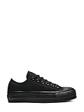 komfortable Einlegesohle Converse Chucks CT AS CLEAN Lift OX 562926C Schwarz Schwarz, Schuhgröße:39