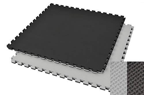 ShenLong Tatami Puzzle, 2cm, Noir/Gris