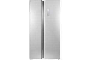 MILECTRIC FRIGORIFICO AMERICANO AMR-522A Frigorífico side-by-side 485 Litros (Independiente, Acabado INOX, Puerta americana, Display LED, Luz LED)