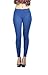 Frenchtrendz Royal Blue Cotton Spandex Jegging for Women RS.678.00