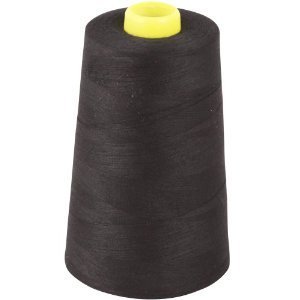 SALON HAIR EXTENSION WEAVING THREAD 1500YDS BLACK